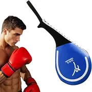 Kickboxing Kick Pads, Striking Speed Trainer Martial Arts Kick Pad, Punching Karate Boxing Practice Equipment with Wrist Strap for Beginners, Professionals
