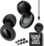 Loop Quiet Noise Reduction Earplugs Super Soft Reusable Hearing Protection AU