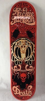 Richie Jackson Pro deck - Death Skateboards 7.75 " - with grip & free shipping