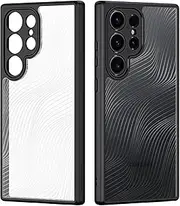 [Jarttarn] Compatible with Samsung S24 Ultra Case,[Upgraded Full Camera Protection] [Military Drop Protection] Translucent Matte Anti-Fingerprint Back Cover
