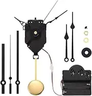 Fulillanlun Modern Pendulum Clock Movement Set Clock Works Battery Operated Clock Motor with Hands and Chime