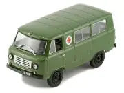 Diecast Soviet car UAZ 450A Ambulance DeAGOSTINI 1/43 Scale