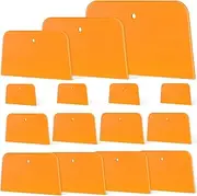 Frienda Body Filler Spreaders Plastic Tools for Automotive Applying Putties Glazes Caulks and Paint(6 Pcs,3 Sizes)