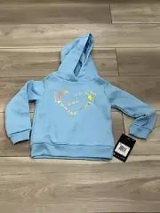 NWT Nike Air Girl’s Essentials Pullover Hoodie Blue Chill Size 3T MSRP $34