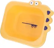 BESTonZON Newborn Washbasin Items Bathtub Bath Tubs Newborn Bathtub Stuff Wash Tub Cartoon Tub Basin Wash Basin Face Wash Basin Washbasin Yellow Pp