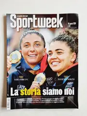 Sportweek N.32-10 August 2024 Errani-Paolini Olimpiade Paris Carver Mick Jagger