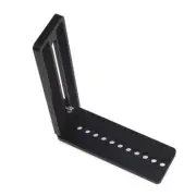 Quick Release Vertical Stand L Plate Camera Bracket Tripod Monopod Head Adapter