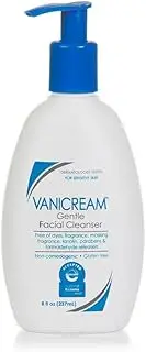Vanicream Gentle Facial Cleanser with Pump Dispenser - 8 fl oz - Formulated Without Common Irritants for Those with Sensitive Skin