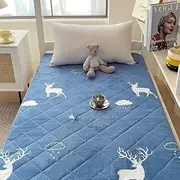 New Student Dormitory Washed Cotton Medium-Thick Mattress Single Double Four Seasons Foldable Comfortable Soft Mattress