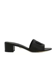 Dolce Gabbana DG Millennials Mules 35,36,37,38 Black