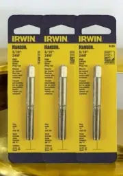 3 Pack IRWIN TAP 5/16-24NF HANSON HAN8129
