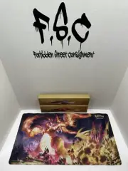 POKEMON TCG! Charizard VMAX UPC PLAYMAT RUBBER BRAND NEW