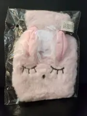Pink Bunny Reusable Soft Hot Water Bottle Hand Warmer