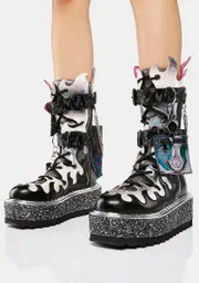 [Irregular Choice] Super Hot Light Up Platform Boots