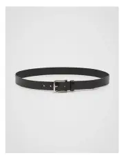 [Unison] Emmett Leather Belt in Black