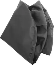 Black Spare Tire Cover Protection for Trailer Durable Faux Shield Against Sun Rain Dust Easy to Use Stylish Vehicle Accessory