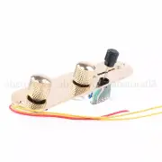Golden Prewired 3 Way Switch Plate Loaded Control Plate For Fender TL Guitar