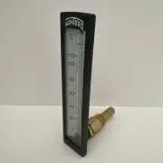 WINTERS TAS150 Thermometer, 6”, Analog, 30-240 F, 1/2" NPT