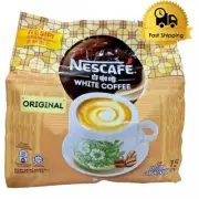 Nescafe White Coffee Original 15 sticks x 33g - 3 Packs Fast Shipping