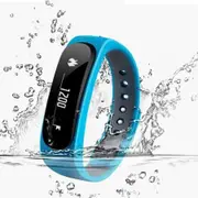 Smart Wrist Watch Bracelet Waterproof IP57 Bluetooth 4.0 for iOS Android - Blue