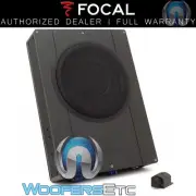 FOCAL iBUS 20 8" SUBWOOFER AMPLIFIER SUPER COMPACT METAL BOX BASS ENCLOSURE NEW