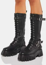 [Buffalo] Stacy Platform Boots