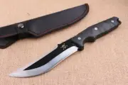NEW Pirate Fixed Knife Blade Camping Hunting Survival Tactical Straight Knives