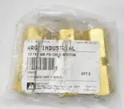 ARG 3 Piece Check Valves 1/2" Female Pipe x 1/2" Female Pipe Brass w Viton Seal