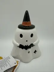 NWT Target Bullseye Playground Halloween 2024 Light Up Ceramic Ghost W/Hat Bat