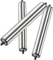 Conveyor Rollers Small Diameter Conveyor Roller - Galvanized Steel Pipe Replacement Roller, 50 60 mm 2”Diameter, Conveyor Support Roller for Boat Trailer Assembly Lines(3pcs D 50mm/2.0in,L 19.7in/500