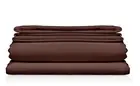 Chocolate Brown King Size 6-Piece Sheet Sets: 10" Pocket, Super Soft Microfiber