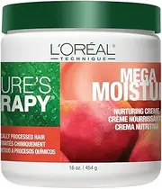 L'Oreal Natures Therapy Mega Moisture Nurturing Creme, 16 Ounce
