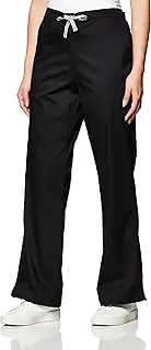 [WonderWink] Womens 502 Wonderwork Flare Leg Scrub Pant Medical Scrubs Pants