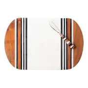 Juliska Stonewood Stripe Serving Board & Spreader