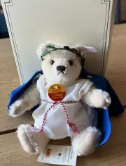 STEIFF COLLECTORS UNITED 1996 GATHERING OLYMPIAN BEAR TEDDYBAR 18 EAN 665073