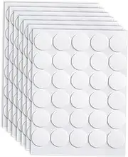 SECFOU 7 Pack No Trace Double Sided Adhesive Dots Sticky Adhesive Dots for DIY Decor Wall Hooks