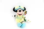 DISNEY Minnie Mouse BIRTHSTONE Series MARCH MOUSEKETOYS PLUSH Bean Bag Toy NWT