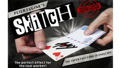 SNITCH GIMMICK AND ONLINE INSTRUCTIONS BY PETER EGGINK MAGIC CARD TRICK