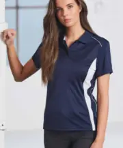 PERSONA l CONTRAST SHORT SLEEVE l COOLDRY POLO l LADIES