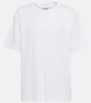 [Khaite] Khaite Mae cotton jersey T-shirt AU 14 white