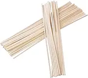 100Pcs Natural Rattan Diffuser Sticks for Essential Oils Aroma Oil Reeds Long Lightweight and Porous for Home Fragrance Use