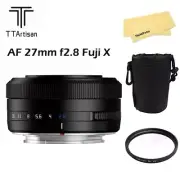 TTArtisan 27mm F2.8 APS-C Auto Focus XF Lens for Fujifilm Fuji X Mount X-T4 X-T3