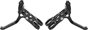 [NutriEss] Mountain Bike Brake Levers Aluminum Alloy MEIJUN Gold Bicycle Brake Handle for Brompton 3sixty with Ergonomic Design for Enhanced Control and Durability (黒)