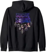 [DC Comics] Suicide Squad Suicide Group Smile Zip Hoodie