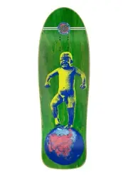 Santa Cruz Skateboard Deck Salba Baby Stomper Re-Issue Green Old School 10.09"
