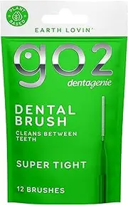 GO2 Dentagenie Dental Brush SUPER TIGHT (Green) 12pk