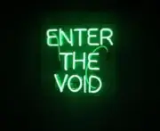 Enter The Void Green Acrylic 14"x10" Neon Light Sign Lamp Wall Decor Artwork