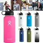 32oz/946ml Hydro Flask Water Bottle Stainless steel Wide Mouth W/Straw Lid AU