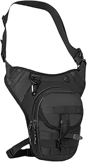 Motorcycle Thigh Storage | Leg Strap Riding Bag | Motorcycle Accessories Bag | Motorcycle Hip Fanny Pack | Drop Leg Thigh Bag | Lightweight & Weather-Resistant Material for Both Men & Women Riders,