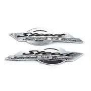 Motorcycle 3D Emblem Badge Fuel Tank Sticker Tank Pad Protector Decal Compatible with Honda Shadow V Steed